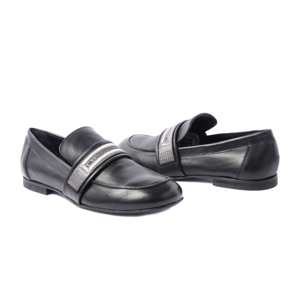 Elena Iachi Moccasin in black Calf leather - Picture 4 of 7